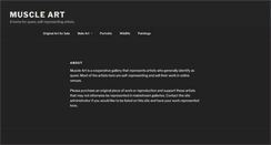 Desktop Screenshot of muscleart.org